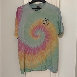 Barstool Sports Best Bar 2020 Tie-Dye Spiral T-Shirt
